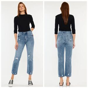 NWT KanCan Missy High Rise Slim Straight Leg Jeans so 11/29